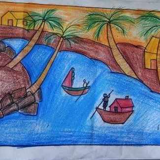 NidhiArts,Drawing,Painting,Art and Craft Class,kid,student,Art,Craft,Painting,Drawing,Tutor,Tution,Teacher,Class,Bhatar,Althan,Surat,Gujarat,India